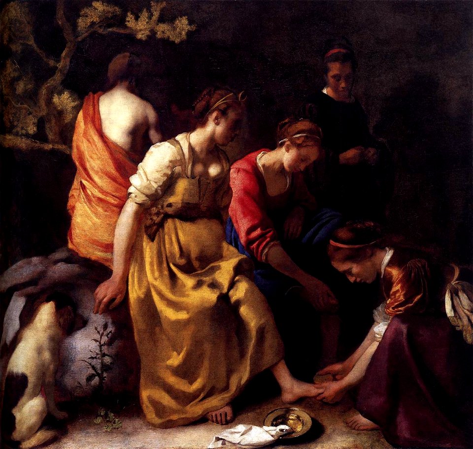 Johannes Vermeer - Diana and her Companions - WGA24605