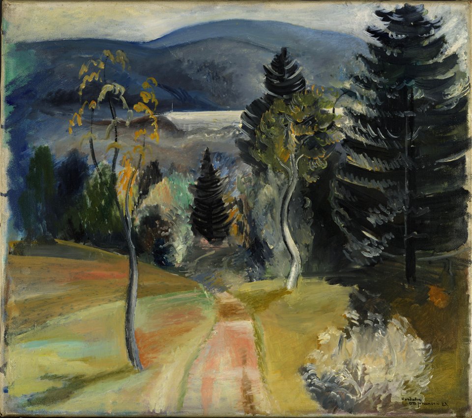 Otto Emil Johansen - View from Hurdalen - NG.M.01312 - National Museum of Art, Architecture and Design