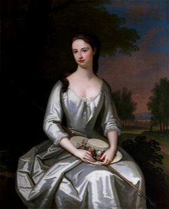 Johannes Verelst (1648-1734) (style of) - Mary Assheton (1695–1776), Lady Curzon - 108810 - National Trust