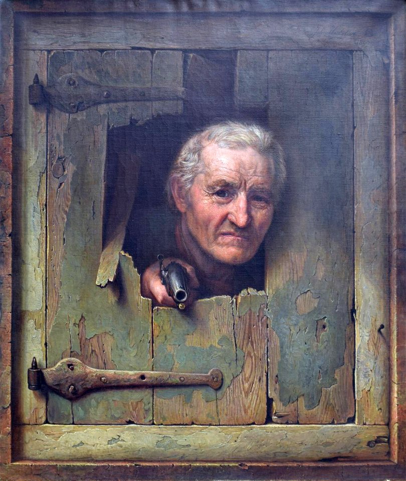 Johannes Helder - Man with a Pistol - 1923.99.1 - Reading Public Museum