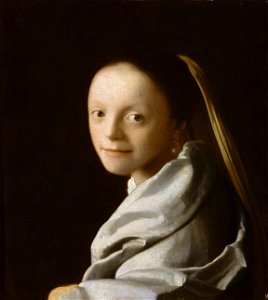 Johannes Vermeer - Portrait of a Young Woman - WGA24672