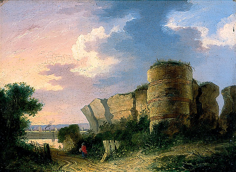 John Berney Crome - Burgh Castle