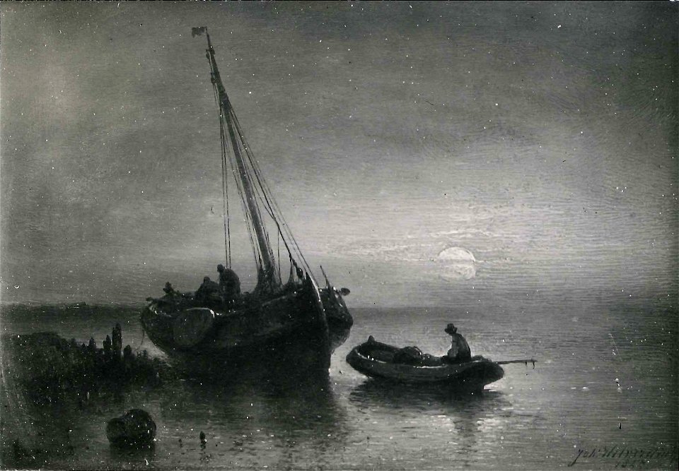 Johannes Hilverdink - Een stil water - Fodor 29 - Amsterdam Museum