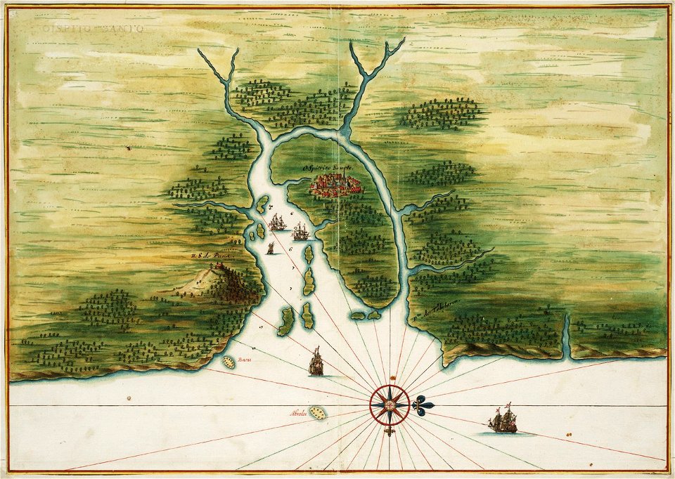 Johannes Vingboons - Oispito Santo (1665)