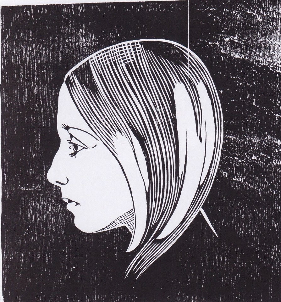 Johannesen - Aasa, die Tochter des Künstlers - ca 1918