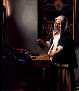 Johannes Vermeer - Woman Holding a Balance - WGA24661
