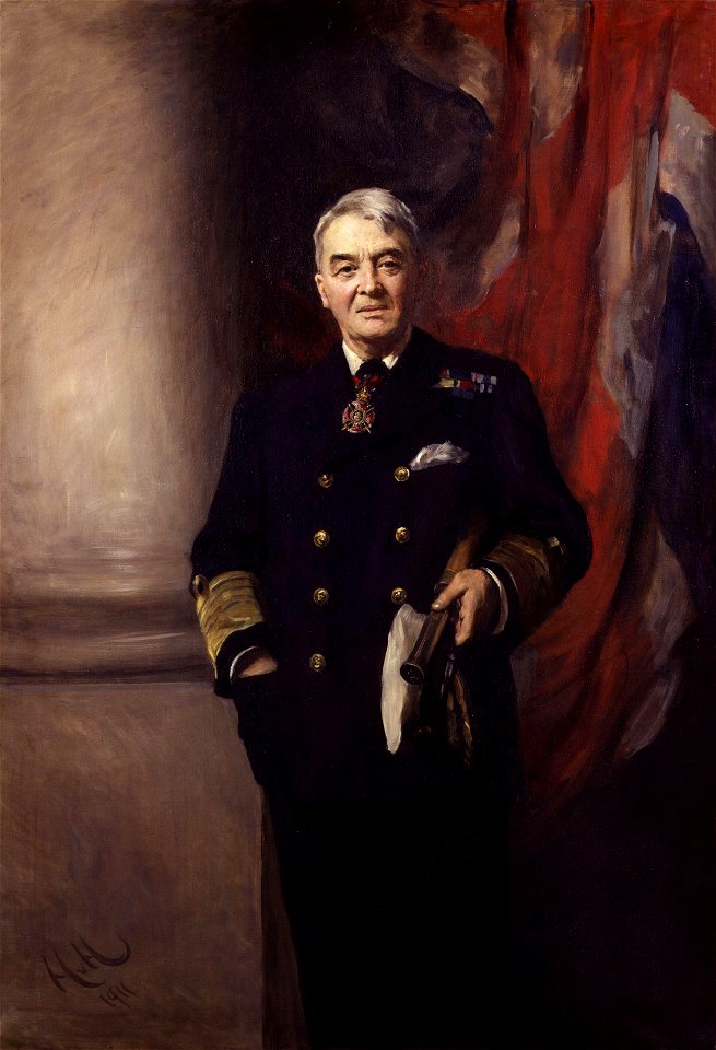 John Arbuthnot Fisher, 1st Baron Fisher by Sir Hubert von Herkomer