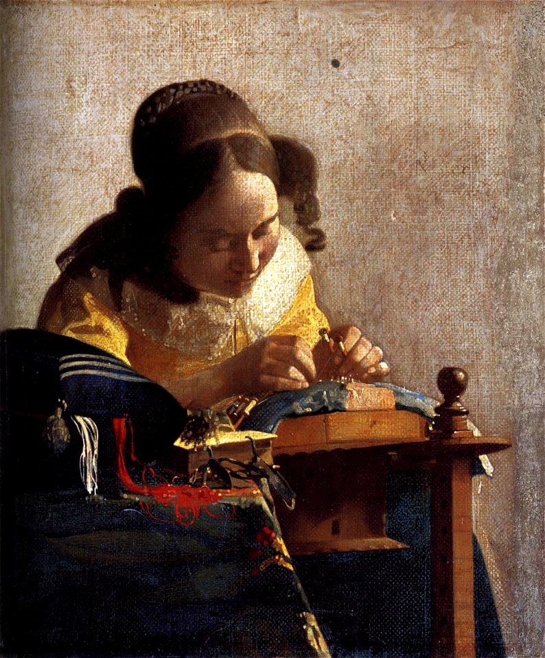 Johannes Vermeer - The Lacemaker - WGA24689