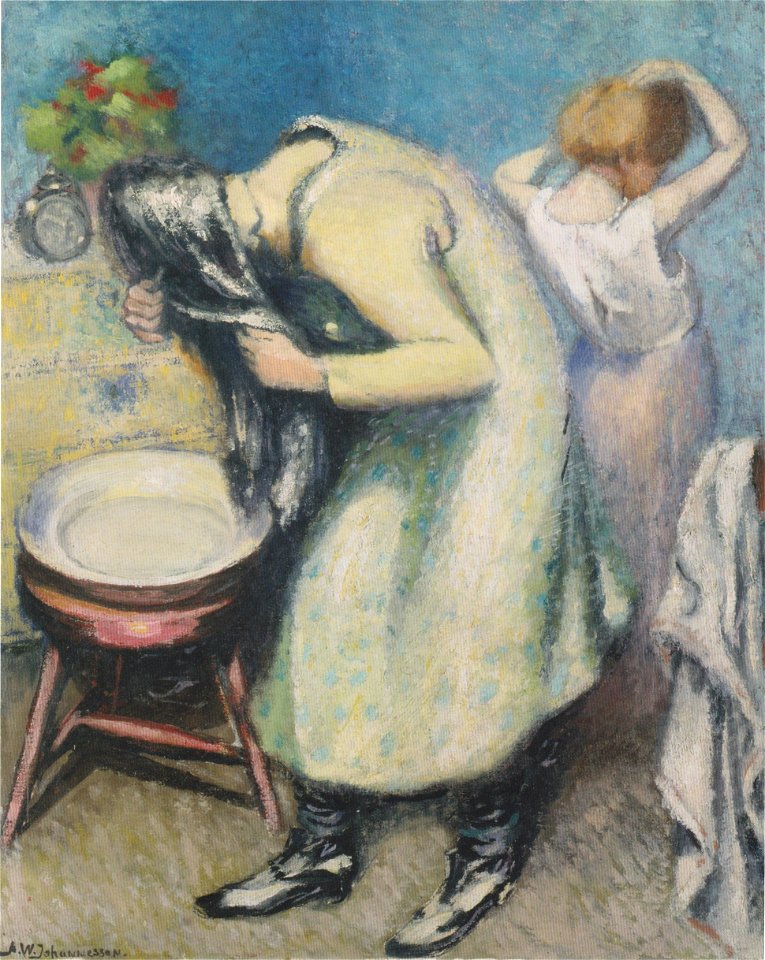 Johannessen - Haarwäsche 1920