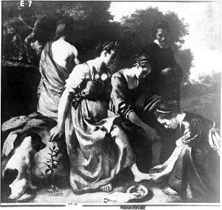Johannes Vermeer 022 black and white 01