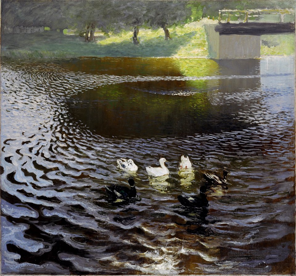 Johans Valters - Ducks - Google Art Project