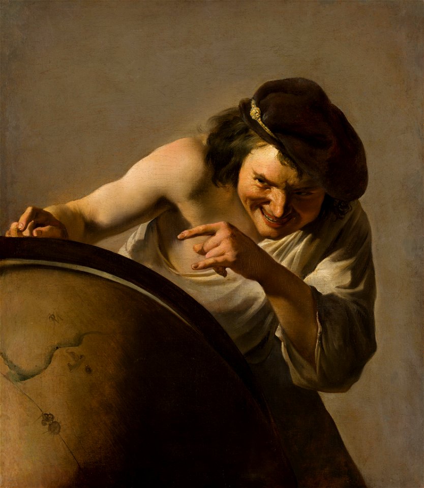 Johannes Moreelse - Democritus, the Laughing Philosopher - 705 - Mauritshuis