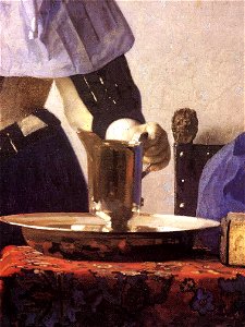 Johannes Vermeer - Young Woman with a Water Jug (detail) - WGA24663