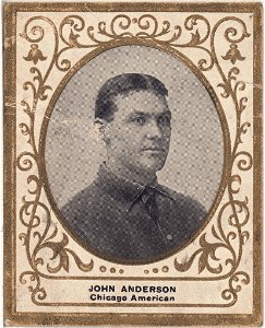 John Anderson, Chicago White Sox, baseball card portrait LCCN2007683786
