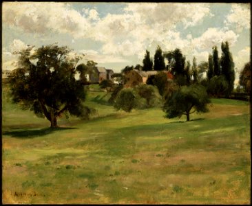 John Appleton Brown - Hillside in Summer - 19.1323 - Museum of Fine Arts