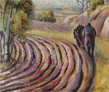Johannessen - Pflügen im Frühjahr - 1916-18