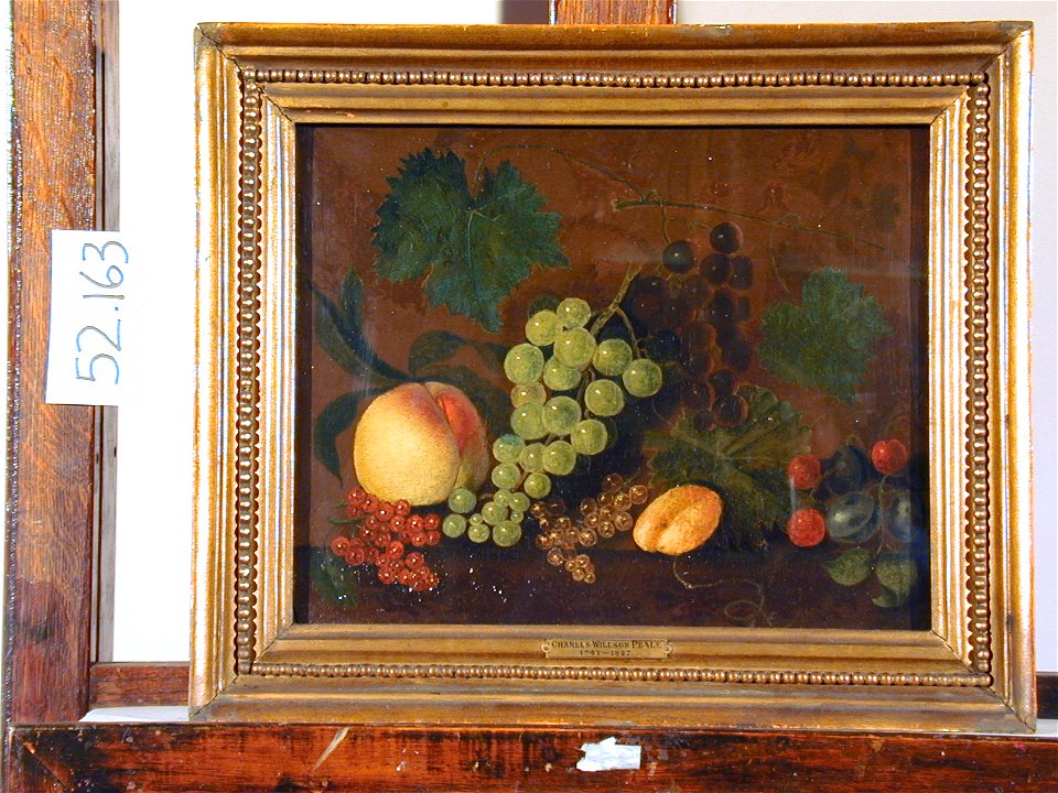 John Beale Bordley - Still Life with Flowers and Fruit - 52.163 - Detroit Institute of Arts