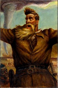 John Brown by John Steuart Curry (study for the Kansas Mural)