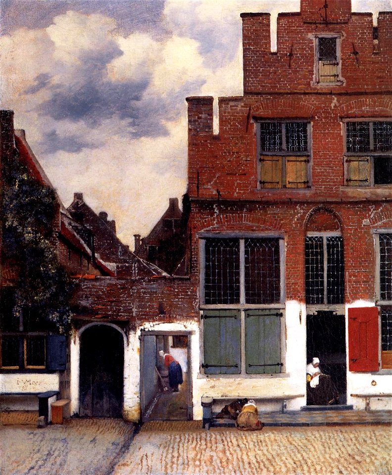 Johannes Vermeer - The Little Street - WGA24617