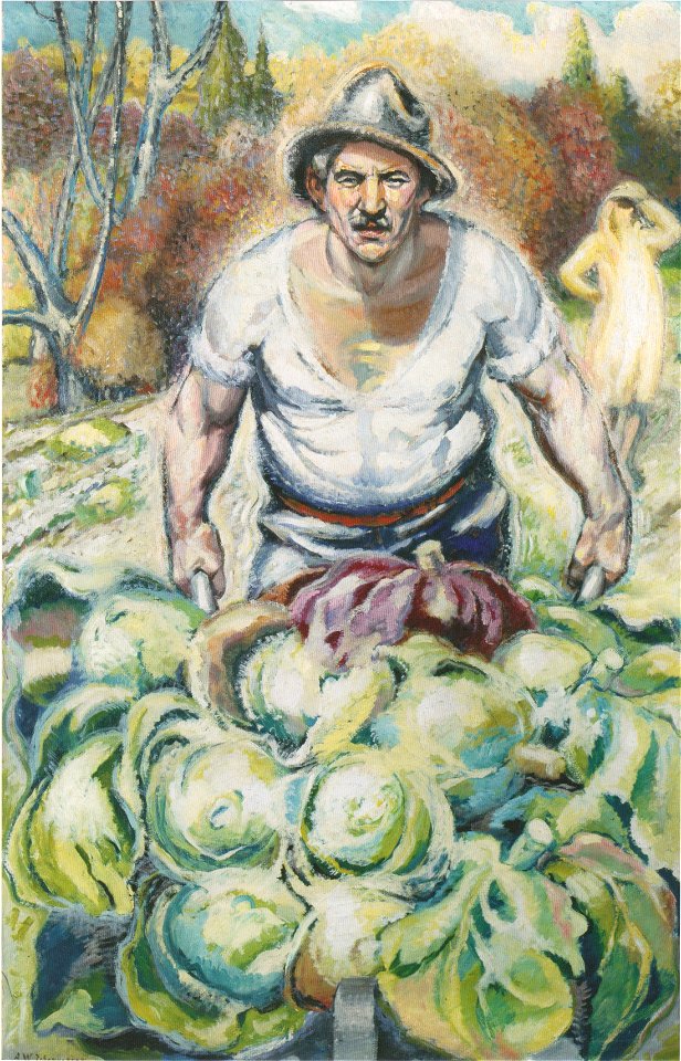 Johannessen - Mann mit Kohlköpfen - 1918
