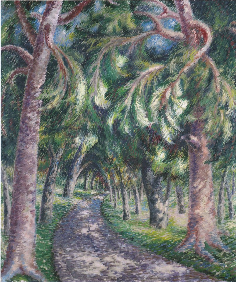Johannessen - Weg im Wald -1916-18