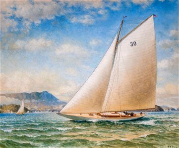 John Barneson's Westward Ho Off Point Cavallo San Francisco, by William A. Coulter