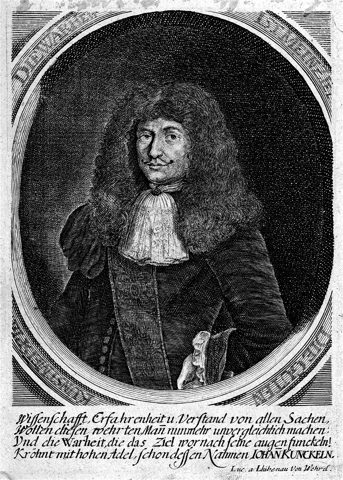 Johannes Kunckel von Löwenstern Portrait
