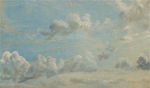 John Constable - Cloud Study - Google Art Project. Free illustration for personal and commercial use.