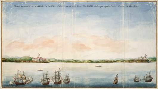 Johannes-vingboons-11-kasteel-elmina-en-fort-nassau-ghana