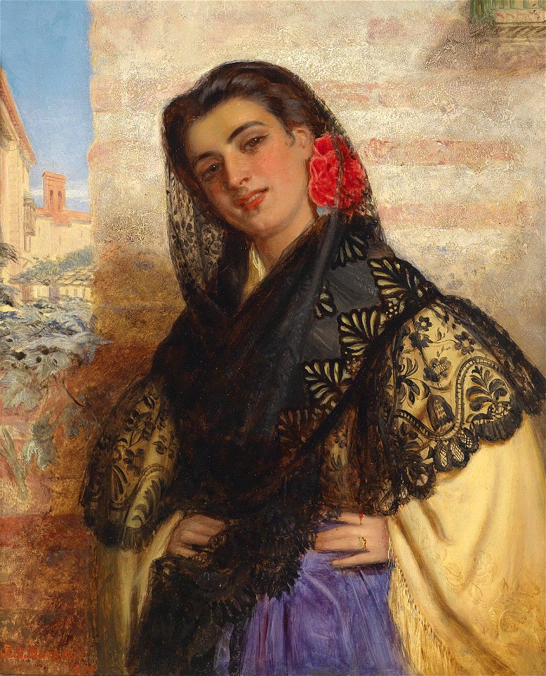 John Bagnold Burgess The spanish couquette 1879
