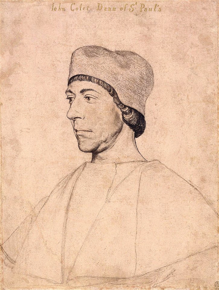 John Colet by Hans Holbein the Younger