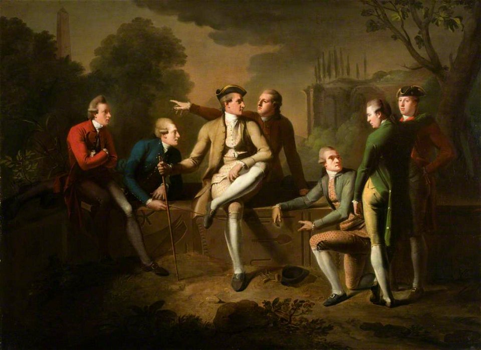 John Brown (1752-1787) (attributed to) - Gentleman on the Grand Tour, John Corbet (1751–1817), The Honourable John Tollemache (1750–1777), Jo - 1139726 - National Trust