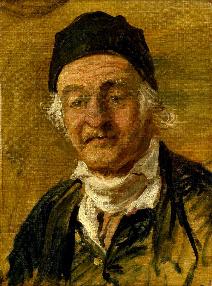 John Burnet (1784-1868) - Joseph Miller, a Greenwich Pensioner - BHC2862 - Royal Museums Greenwich