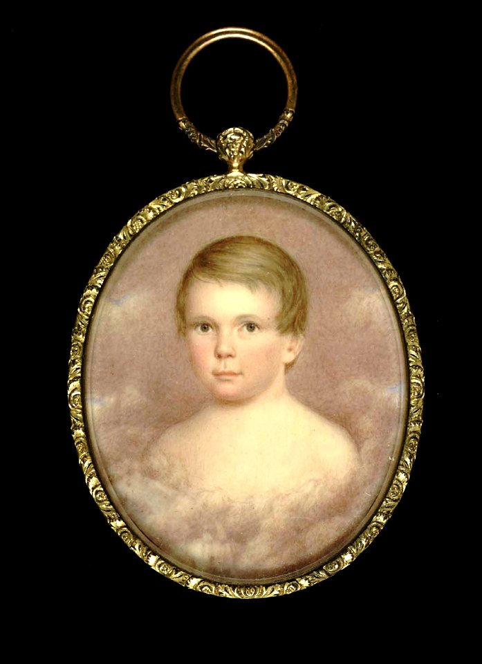 John Carlin - Singleton van Buren as a Child - 1999.27.3 - Smithsonian American Art Museum