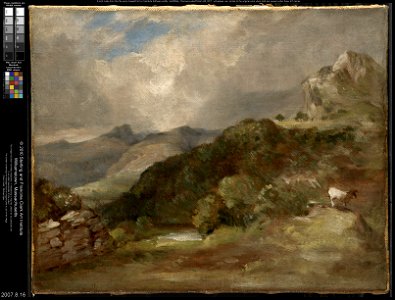 John Constable - Bow Fell, Cumberland - 2007.8.16 - Clark Art Institute