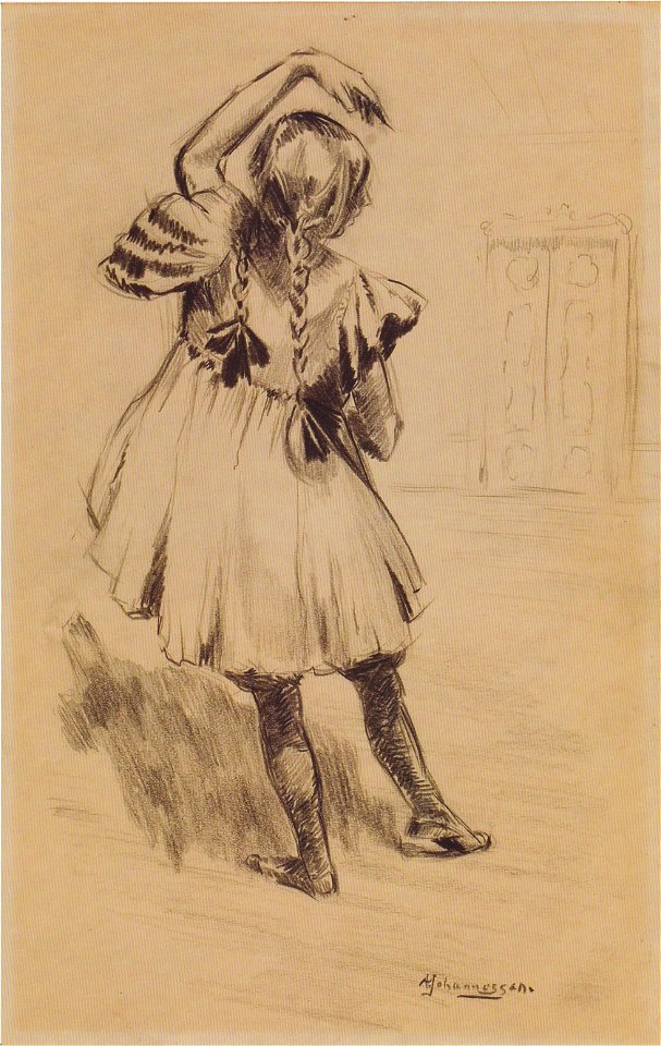 Johannessen - Aasa, tanzend - 1920
