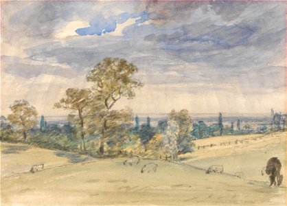 John Constable - Suffolk Landscape - Google Art Project