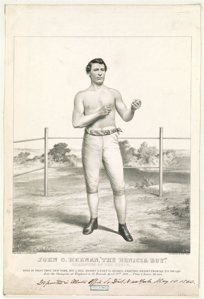 John C. Heenan, The Benicia Boy - champion of the world - L.M. LCCN90710655