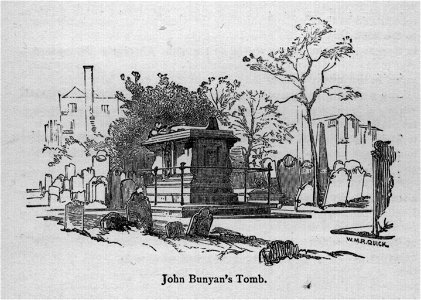 John Bunyan's Tomb - Walks in London, Augustus Hare, 1878
