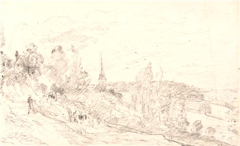 John Constable - View near Arundel - Google Art Project