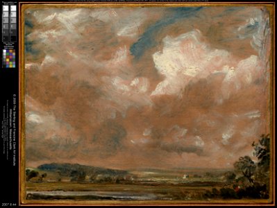 John Constable - Harnham Ridge, Salisbury - 2007.8.44 - Clark Art Institute