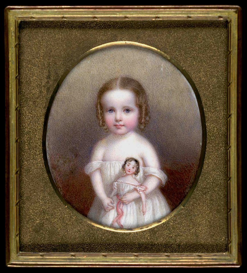 John Carlin - Little Girl with Doll - 1947.1.1 - Smithsonian American Art Museum