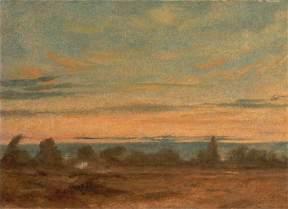John Constable - Summer - Evening Landscape - Google Art Project