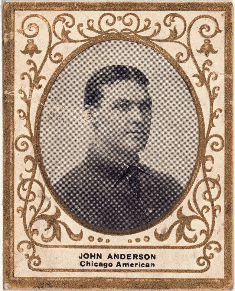 John Anderson, Chicago White Sox, baseball card portrait LCCN2007683786