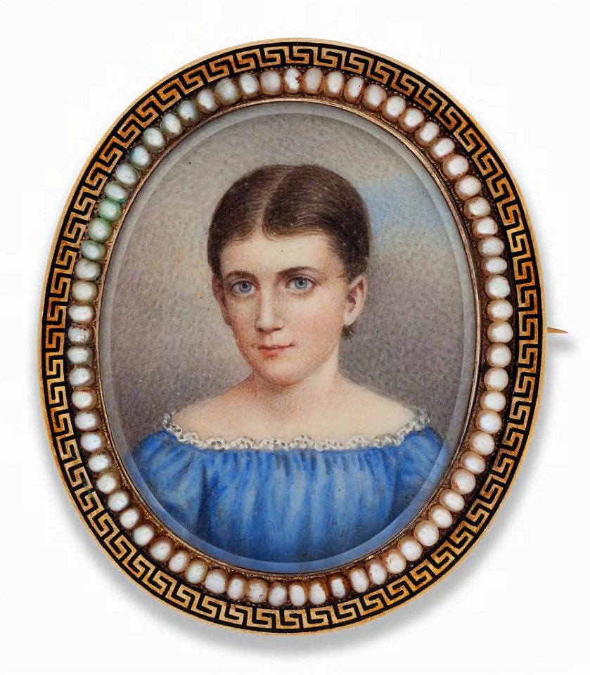 John Carlin - Ellen Mary Brainerd Peck (nee Duffield) (c. 1843-^) - 1934.144 - Harvard Art Museums