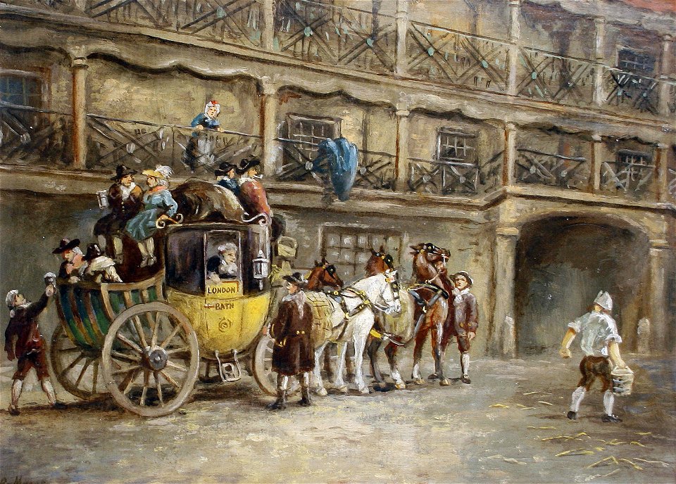 John Charles Maggs - The London to Bath Coach