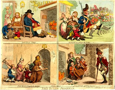 John Bull's progress. (BM 1868,0808.6296)