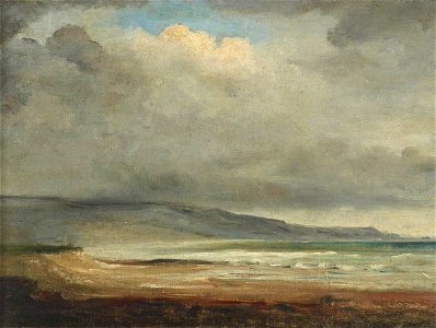 John Constable (1776-1837) (style of) - Rain Clouds, Weymouth Bay, Dorset - 515724 - National Trust