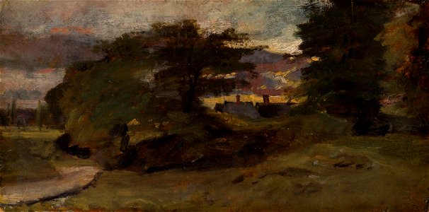 John Constable - Landscape with Cottages - 1944.1 - Art Institute of Chicago