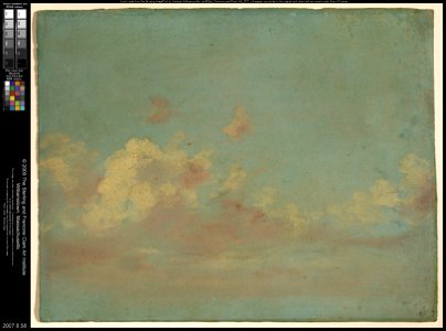 John Constable - Cloud Study - 2007.8.58 - Clark Art Institute